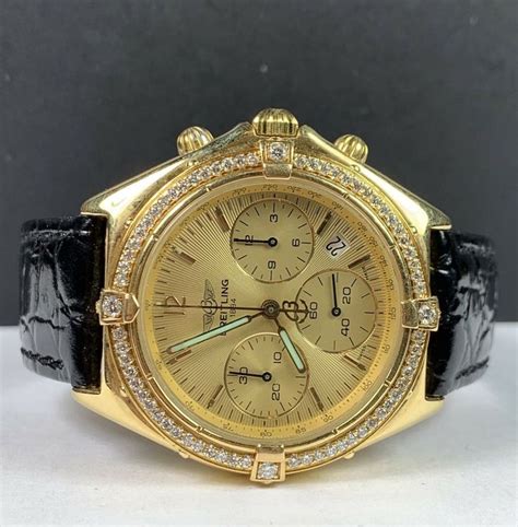 breitling k55045|Breitling Chrono Sextant K55045 83 Gr. 18k Gold Chronograph .